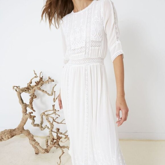 Ulla Johnson Silk Clara Dress Size 2 - Picture 5 of 9